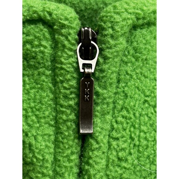L.L. Bean Green Fleece Full-Zip Vest Women's Size Large | USA Fabric | Outdoor L - Picture 7 of 9